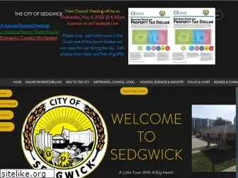 cityofsedgwick.org