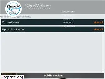 cityofsharon.net