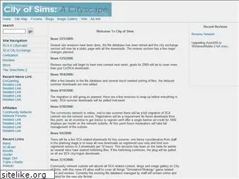 cityofsims.com