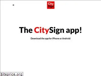citysignapp.com