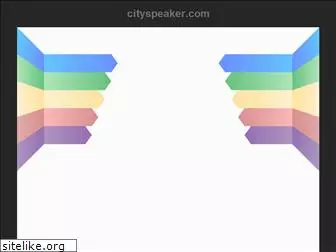 cityspeaker.com