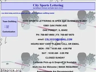 citysportslettering.com