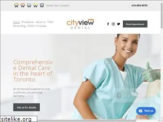 cityviewdentaltoronto.com