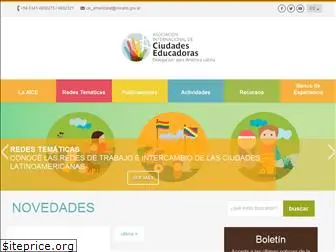 ciudadeseducadorasla.org