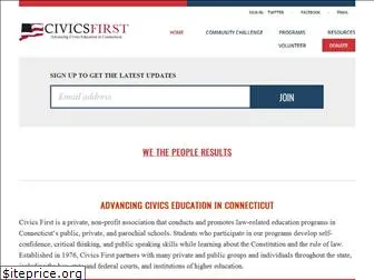 civicsfirstct.org