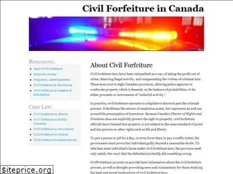 civilforfeiture.ca