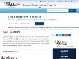 civilprocedure.uslegal.com