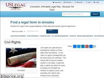 civilrights.uslegal.com