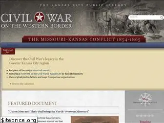 civilwaronthewesternborder.org