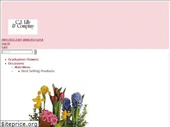 cjlillyflowers.com