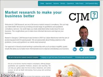 cjmresearch.co.uk