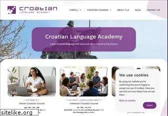 cla-croatian.com