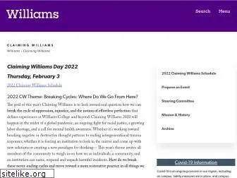 claiming.williams.edu