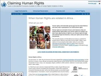 claiminghumanrights.org