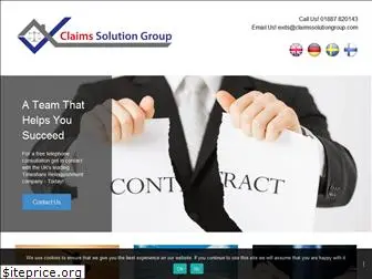 claimssolutiongroup.com