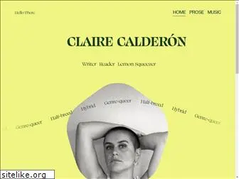 clairecalderon.com