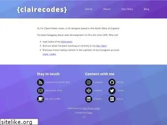 clairecodes.com