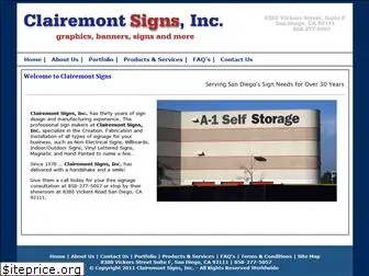 clairemontsigns.com