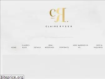 claireryser.com