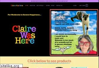 clairewashere.com