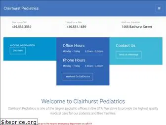 clairhurstpediatrics.ca