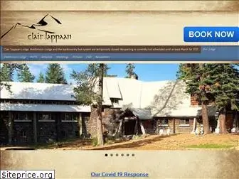 clairtappaanlodge.com