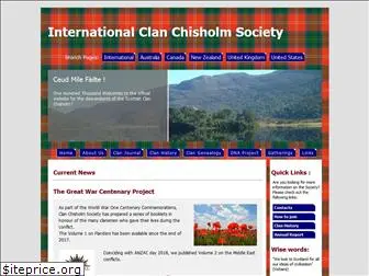 clanchisholmsociety.org