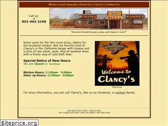 clancyspizza.com
