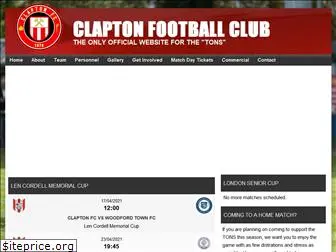 claptonfc.com
