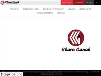 claracanalingenieria.com
