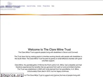 claremilnetrust.com