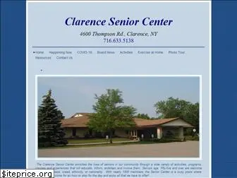 clarenceseniorcenter.org