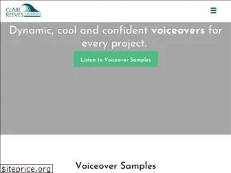 clarereevesvoiceovers.com