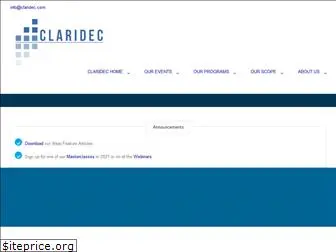 claridec.com