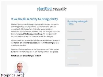 clarifiedsecurity.com