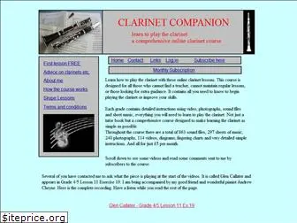 clarinetcompanion.com