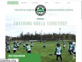 claringtonminorlacrosse.ca