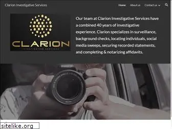 clarioninvestigativeservices.com