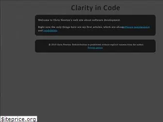 clarityincode.com