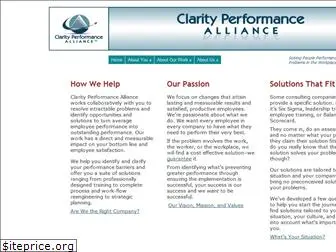 clarityperformancealliance.com