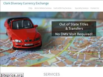 clarkdiverseycurrencyexchange.com