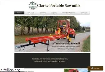 clarkeportablesawmills.com