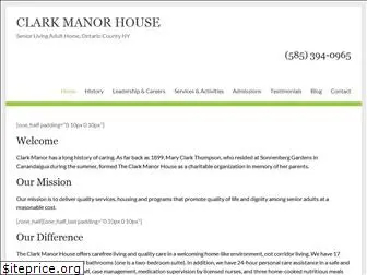 clarkmanorhouse.com