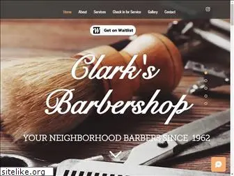 clarksbarbershop.com