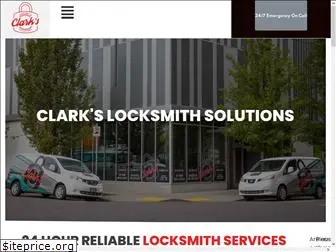 clarkslocksmithsolutions.com