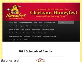 clarksonhoneyfest.com