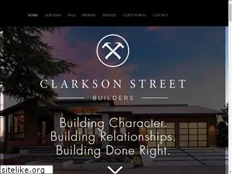 clarksonstreetbuilders.com