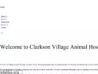 clarksonvillagevet.com