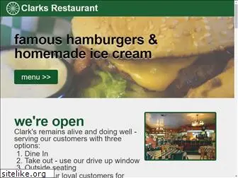 clarksrestaurant.com