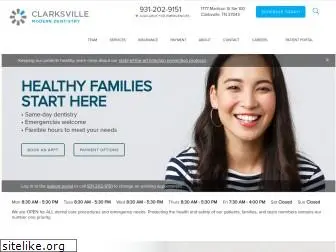 clarksvillemoderndentistry.com